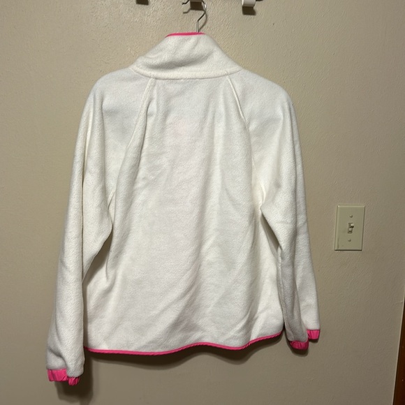 J. Crew Pink and White Women's Jacket - Picture 6 of 6